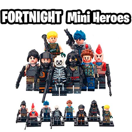 New! Battle Royal Toy Figures Sets- All Heroes from Fort Battle Royal- Gift for Boys and Girls