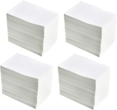 4 Stacks Fanfold 4" x 6" Direct Thermal Labels, 1000 Labels Per Stack, White Perforated, Permanent-Adhesive, Compatible Zebra, Elton