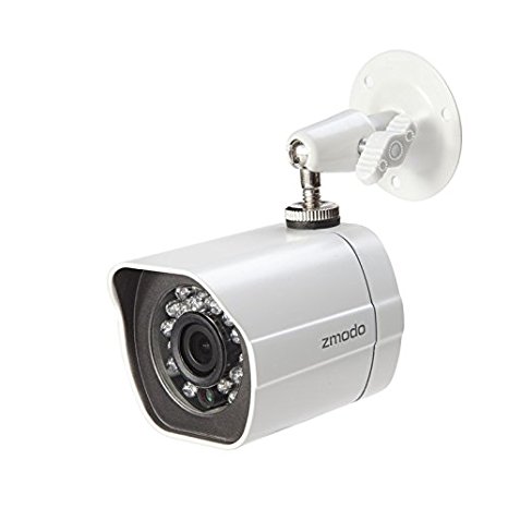 Zmodo 720P HD Outdoor IP sPOE Network Camera - White