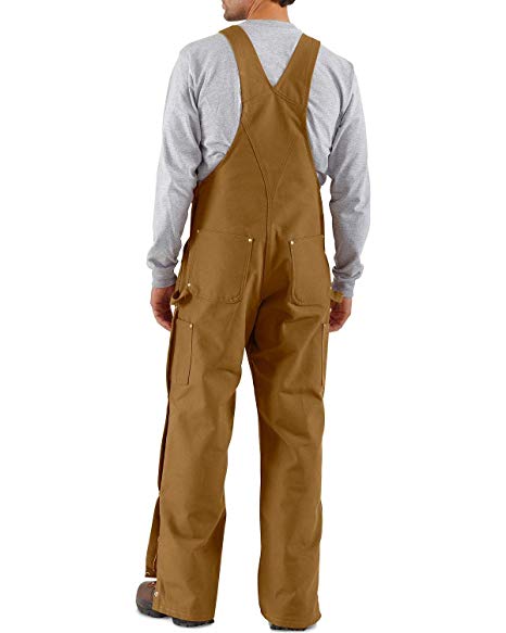 Carhartt Men's Zip To Thigh Bib Overall Unlined R37