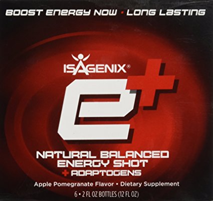Isagenix e  Healthy Energy Shot Apple Pomegranate 2oz - 6 pack