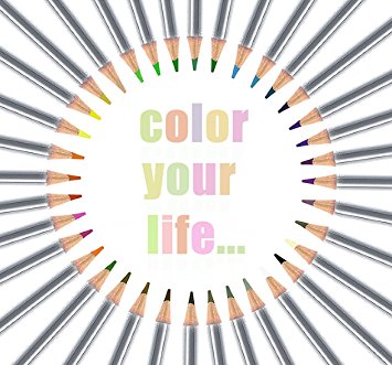 Colored Pencils, Siensync 36 Color Art Colored Drawing Pencils for Secret Garden, Artist Sketch Set of 36 Assorted Colors (36 Colors)
