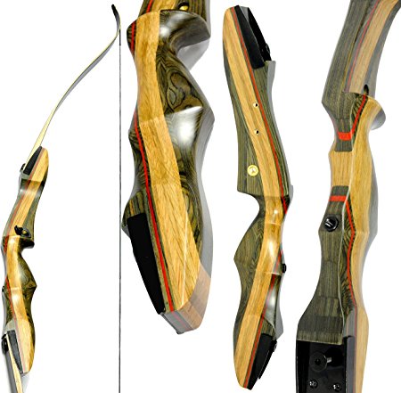 Spyder Takedown Recurve Bow and arrow by Southwest Archery USA | weights 20 25 30 35 40 45 50 55 60 lb | LEFT or RIGHT HANDED Archery Kit | Designed by Engineers of the Samick Sage |