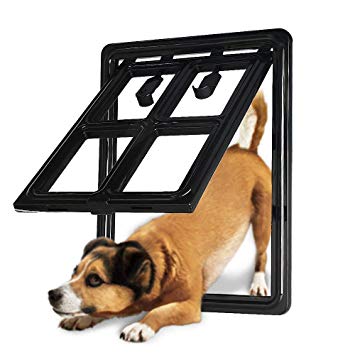 Getwow Rock Space Oitom Pet Screen Door-Magnetic Automatic Lock/Lockable Pet Screen Door,for Cats and Small/Large Dogs Larger 12" x 16"