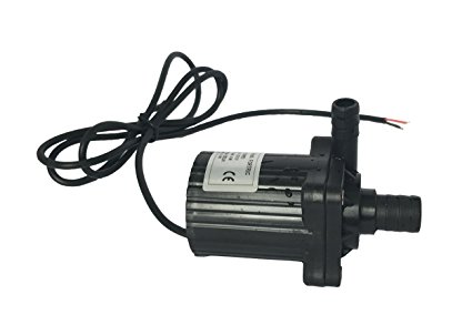 FORTRIC ZKWP02 140GPH DC 12V 14.4W Mag Drive Centrifugal Pump Submersible Water Pump Aquarium Pool Pump for Garden Fountain Water Circulation 16.4ft