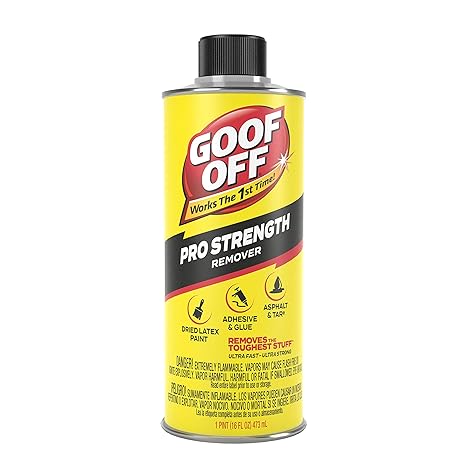 Goof Off FG653 Professional Strength Remover, Pourable 16-Ounce