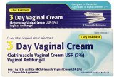 Clotrimazole 3 -Day Vaginal Cream - 074 Oz