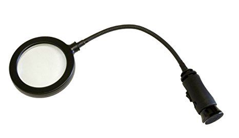 Futura LED Magnifying Flex Lamp - Black