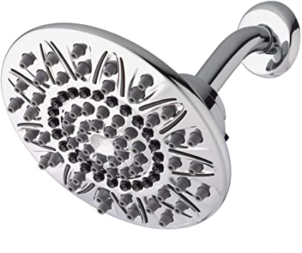 Waterpik 7-Mode RainFall  Rain Shower Head, Chrome, 1.8 GPM ASR-733E