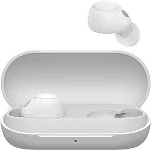 Sony WF-C700N | Cuffie True Wireless con Noise Cancelling, Connessione Multipoint, Batteria fino a 20h e ricarica rapida, Resistenza IPX4, iOS/Android - Bianco