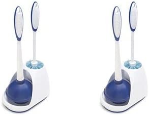 Mr. Clean 440436 Turbo Plunger and Bowl Brush Caddy Set (2-(Pack))