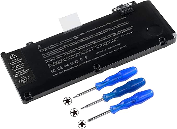 Replacement Battery Compatible with MacBook Pro 13 inch A1322 A1278 (mid 2009 2010 Early 2011 Late 2012 Version) MB990LL/A MB991ll/A MC374LL/A MC700LL/A MD313LL/A MD314LL/A