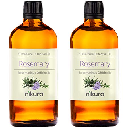 100% Pure Rosemary Essential Oil 10ml, 50ml, 100ml (2 x 100ml)