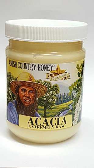 Amish Extremely Raw ACACIA Honey 1Lb