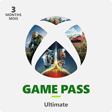 Xbox Game Pass Ultimate: 3 Month Membership [Digital Code]