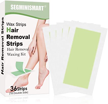 Wax Strips,Hair Removal Wax Strip,Wax Strips for Arms, Legs,Eyebrow, Facial and Full Body