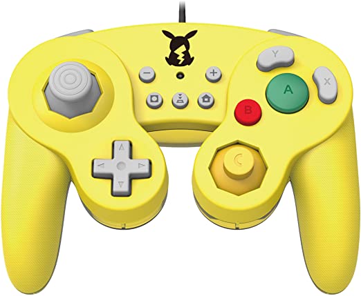 Nintendo Switch Battle Pad (Pikachu) GameCube-Style Controller by HORI - Officially Licensed By Nintendo