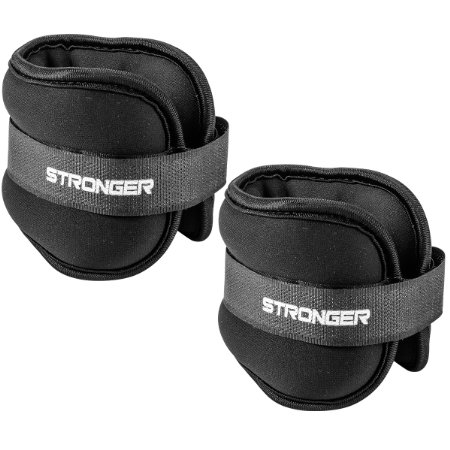 Premium Ankle Weights By Stronger 2 X 2 Pounds 10022 Durable Ankle Weights for Ab Leg and Glute Exercises 10022 First Rate Fitness Equipment for Women