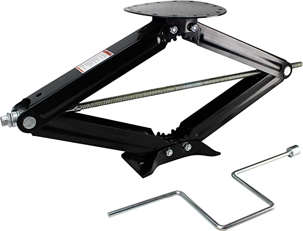 Quick Products QP-RVJ-S30 RV Stabilizing and Leveling Scissor Jack, 5,000 lbs. Max, 30" - Each