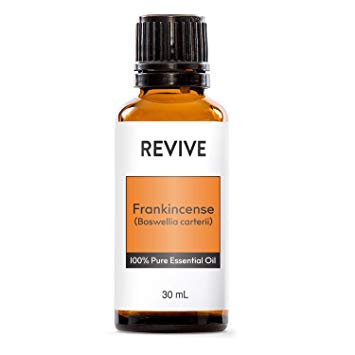 REVIVE Essential Oils Set For Diffuser, Humidifier, Massage, Aromatherapy, Skin & Hair Care - Frankincense - 30 mL / 1 Ounce