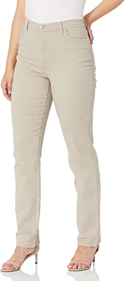 GLORIA VANDERBILT Women's Classic Amanda High Rise Tapered Jean