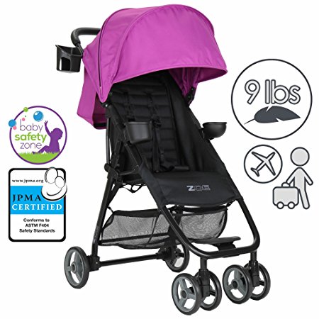 ZOE Umbrella XL1 Single Stroller, BEST - Eloise Plum