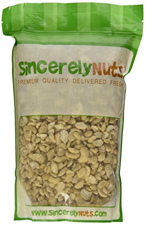 Sincerely Nuts Raw Cashew Pieces Unsalted- Two Lb. Bag - Sensationally Scrumptious - Total Freshness - Filled with Healthy Nutrients- Kosher