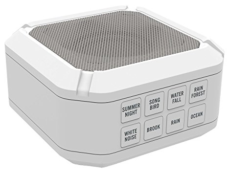 Big Red Rooster BRRC112 Portable Sound Machine - 8 Sounds - White Noise Machine - Operates On 3 AA Batteries