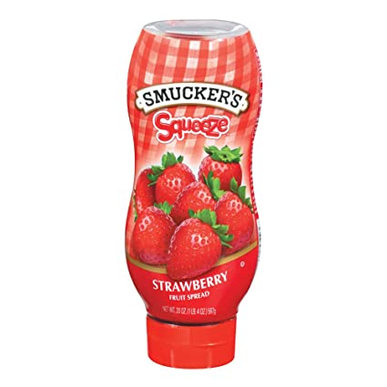 Smucker's Squeeze Strawberry Fruit Spread, 20 Ounces