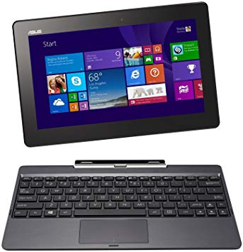 ASUS Transformer Book T100 10.1-inch 2-in-1 Convertible Netbook (Intel Atom Z3740 1.33GHz Processor, 32GB SSD, 2GB DDR3, Intel HD Graphics, Touchscreen, SDXC Card Reader, USB 3.0, Micro HDMI, Windows 8.1)