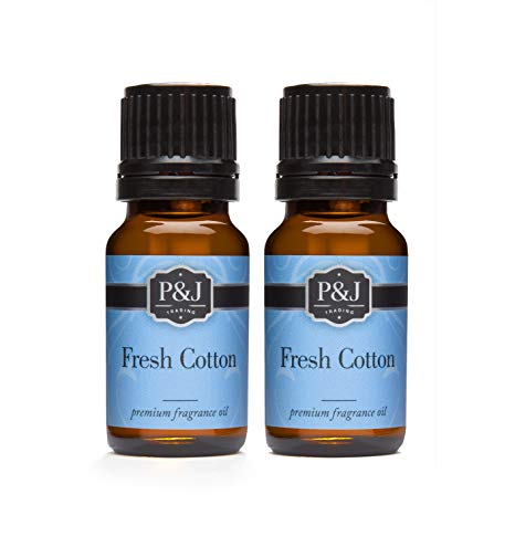 Fresh Cotton Fragrance Oil - Premium Grade Scented Oil - 10ml - 2-Pack