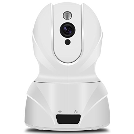 Wireless Security Camera, UTHMNE HD WiFi Security Surveillance IP Camera Home Monitor with Motion Detection Two-Way Audio Night Vision, Support Remote View and Control via Smart Phone / Tablet / PC