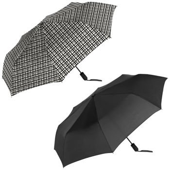 Shedrain 2-pack Umbrella / Auto open/close, 47.3" Arc, 8 Fiberglass ribs