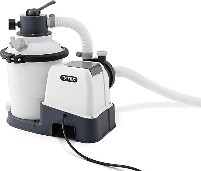 INTEX 26641EG SX925 Krystal Clear Sand Filter Pump for Above Ground Pools, 8in