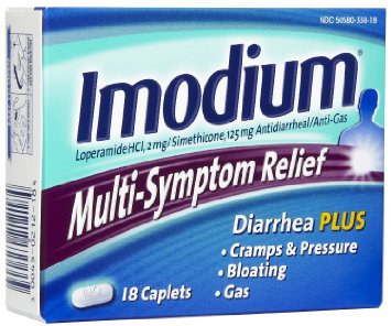 Imodium Advanced Multi-Symptom Relief Caplets 18 ea