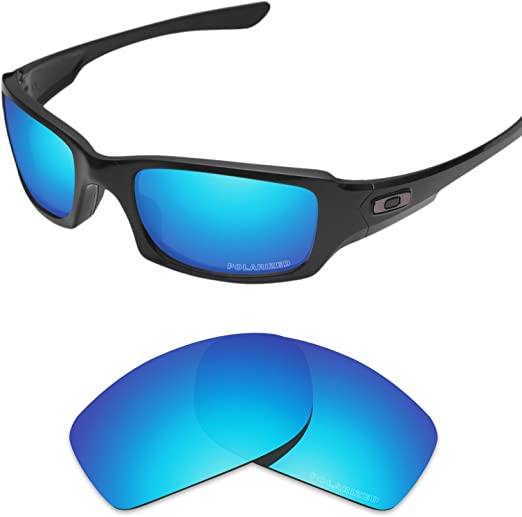 Tintart Performance Lenses Compatible with Oakley Fives Squared Polarized Etched