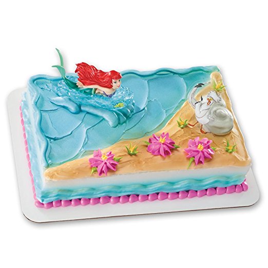 Ariel and Scuttle DecoSet Cake Topper