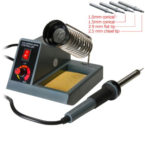 Stanz Variable Temperature Soldering Station soldering iron soldering gun with 4 extra tipsFREE SHIPPING