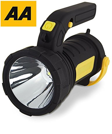 Emergency Lantern AA Car Essentials 2 in 1 Powerful Spot Torch with LED Camping Lantern for Travel, Hiking, Fishing - Flash Light