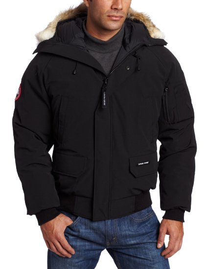 Canada Goose Men's Chilliwack Front-Zip Jacket with Fur Trimmed Hood