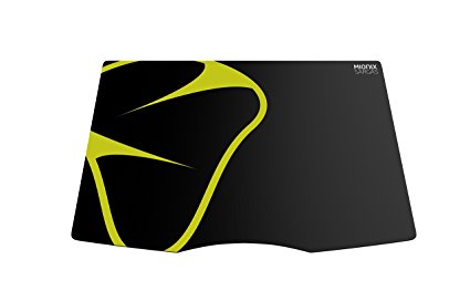 MIONIX SARGAS Medium Laseredged Microfiber Gaming Mouse Pad - M - Black (MNX-04-25001-G)