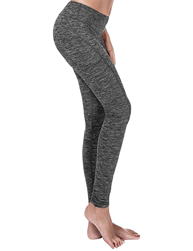 Yoga Reflex Women's Sports Running Workout Yoga Pants Leggings- Hidden Pocket