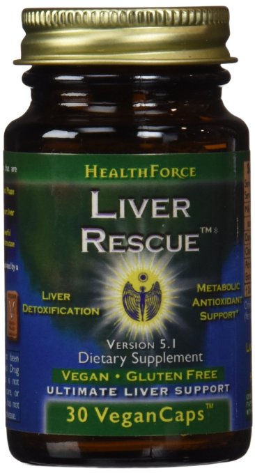 Healthforce Liver Rescue 5.1 , Vegancaps, 30-Count (Packaging May Vary)