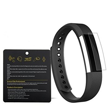 SnowCinda (12 PACK) Screen Protector for the fitbit Alta with free lifetime Replacement warranty