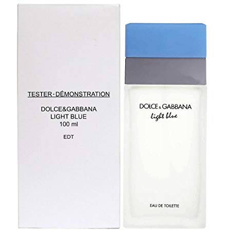 DOLCE & GABBANA Light Blue For Women Eau De Toilette Spray, 3.4 Ounce (Plain Box)