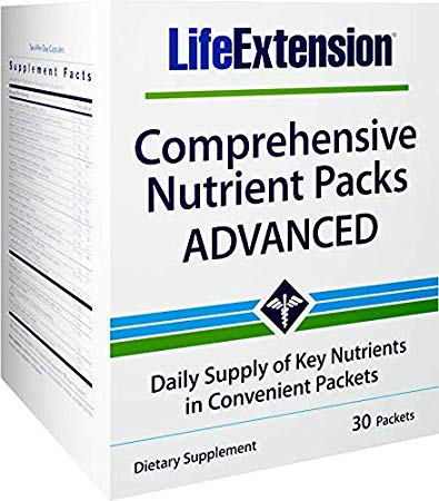 Life Extension Comprehensive Nutrient Packs Advanced, 30 Count