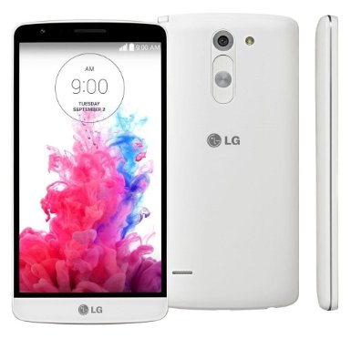 LG G3 Beat D722J 8GB Unlocked GSM Quad-Core Android Smartphone w/ 8MP Camera - Silk White (not 4G LTE)