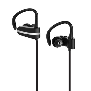 Jarv Mach 1 Wireless Earbuds - Sweatproof and Water Resistant, Over the Ear Sport Design - Bluetooth Headphones