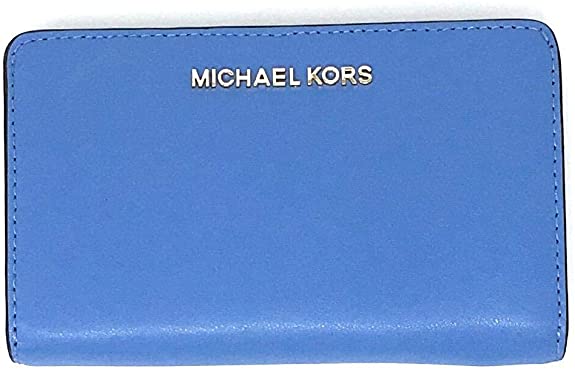 Michael Kors Jet Set Travel Women's Slim Bifold Leather Wallet