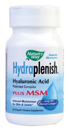 Natures Way - Hydraplenish Hyaluronic Acid Plus Msm 30 veggie caps